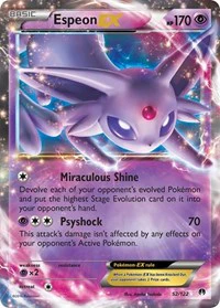 Espeon EX - XY - BREAKpoint - Ultra Rare - 52/122