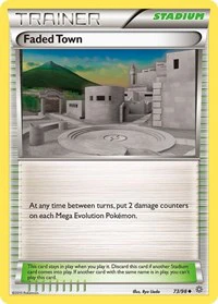 Faded Town - XY - Ancient Origins - Uncommon - 73/98