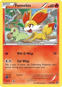 Fennekin (10) - XY - Fates Collide - Common - 10/124