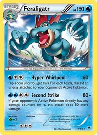 Feraligatr - XY - Phantom Forces - Holo Rare - 17/119