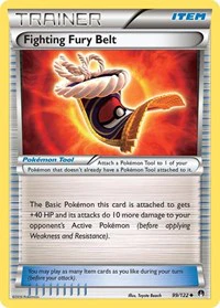 Fighting Fury Belt - XY - BREAKpoint - Uncommon - 99/122