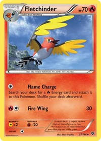 Fletchinder - XY Base Set - Uncommon - 27/146