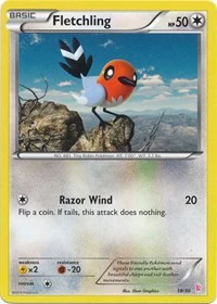 Fletchling (#19) - XY Trainer Kit: Sylveon & Noivern - Common - 19/30