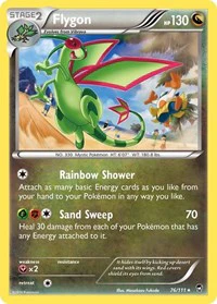 Flygon - XY - Furious Fists - Rare - 76/111
