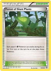Forest of Giant Plants - XY - Ancient Origins - Uncommon - 74/98