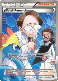 Fossil Researcher (110 Full Art) - XY - Furious Fists - Ultra Rare - 110/111