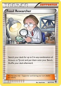 Fossil Researcher - XY - Furious Fists - Uncommon - 92/111