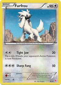 Furfrou (#16 - Sylveon) - XY Trainer Kit: Sylveon & Noivern - Common - 16/30