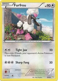 Furfrou (#20 - Noivern) - XY Trainer Kit: Sylveon & Noivern - Common - 20/30