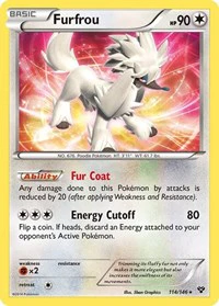 Furfrou - XY Base Set - Holo Rare - 114/146