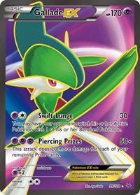 Gallade EX (99 Full Art) - XY - Roaring Skies - Ultra Rare - 99/108