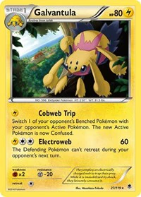 Galvantula - XY - Phantom Forces - Rare - 27/119