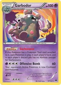 Garbodor - XY - BREAKpoint - Holo Rare - 57/122