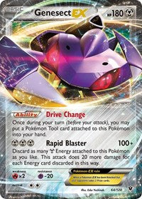 Genesect EX - XY - Fates Collide - Ultra Rare - 64/124