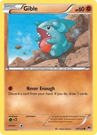 Gible - XY - BREAKpoint - Common - 68/122