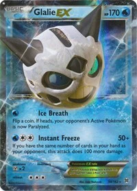 Glalie EX - XY - BREAKthrough - Ultra Rare - 34/162
