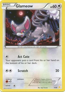 Glameow (27) - XY Trainer Kit: Pikachu Libre & Suicune - Common - 27/30