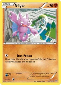 Gligar - XY - Roaring Skies - Common - 36/108