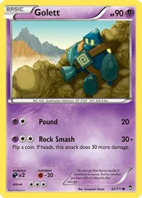 Golett - XY - Furious Fists - Common - 42/111