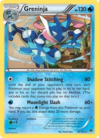 Greninja - XY - BREAKpoint - Rare - 40/122