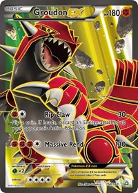 Groudon EX (150 Full Art) - XY - Primal Clash - Ultra Rare - 150/160