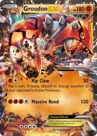 Groudon EX - XY - Primal Clash - Ultra Rare - 85/160