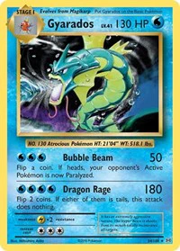 Gyarados - XY - Evolutions - Holo Rare - 34/108