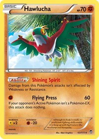 Hawlucha - XY - Furious Fists - Holo Rare - 63/111