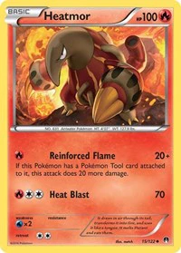 Heatmor - XY - BREAKpoint - Uncommon - 15/122