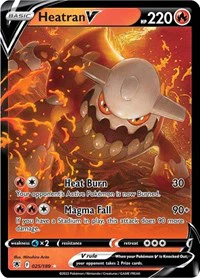 Heatran V - SWSH10: Astral Radiance - Ultra Rare - 025/189 - Image 2