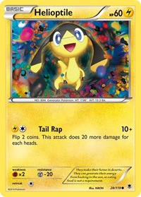 Helioptile (28) - XY - Phantom Forces - Common - 28/119