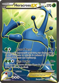 Heracross EX (105 Full Art) - XY - Furious Fists - Ultra Rare - 105/111