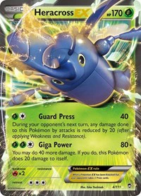 Heracross EX - XY - Furious Fists - Ultra Rare - 4/111