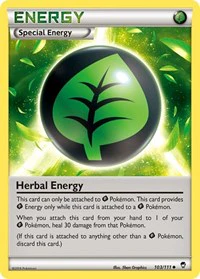 Herbal Energy - XY - Furious Fists - Uncommon - 103/111