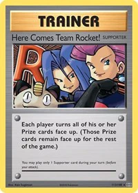 Here Comes Team Rocket! - XY - Evolutions - Secret Rare - 113/108