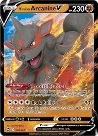 Hisuian Arcanine V - SWSH12: Silver Tempest - Ultra Rare - 090/195 - Image 2