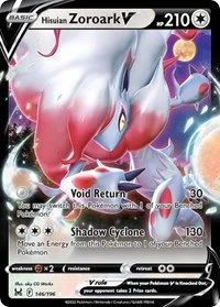 Hisuian Zoroark V - SWSH11: Lost Origin - Ultra Rare - 146/196 - Image 2