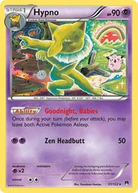 Hypno - XY - BREAKpoint - Rare - 51/122