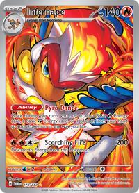 Infernape - 173/167 - SV06: Twilight Masquerade - Illustration Rare - 173/167 - Image 2