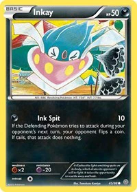 Inkay - XY - Ancient Origins - Common - 45/98