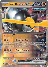 Iron Boulder ex - 099/162 - SV05: Temporal Forces - Double Rare - 099/162 - Image 2