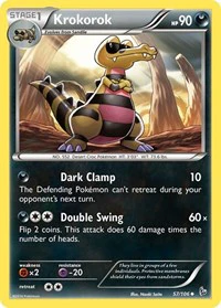 Krokorok - XY - Flashfire - Uncommon - 57/106