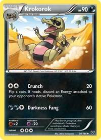 Krokorok - XY Base Set - Uncommon - 70/146