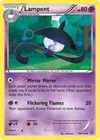 Lampent - XY - Steam Siege - Uncommon - 49/114