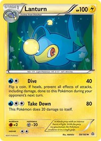 Lanturn - XY - Primal Clash - Uncommon - 58/160
