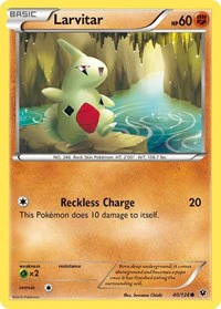 Larvitar (40) - XY - Fates Collide - Common - 40/124