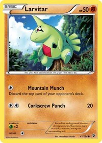 Larvitar (41) - XY - Fates Collide - Common - 41/124