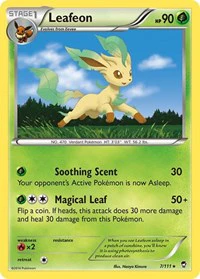 Leafeon - XY - Furious Fists - Rare - 7/111