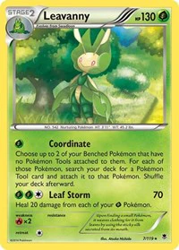 Leavanny - XY - Phantom Forces - Rare - 7/119