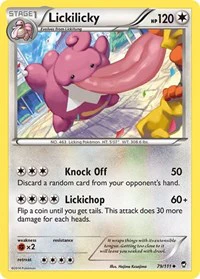 Lickilicky - XY - Furious Fists - Uncommon - 79/111